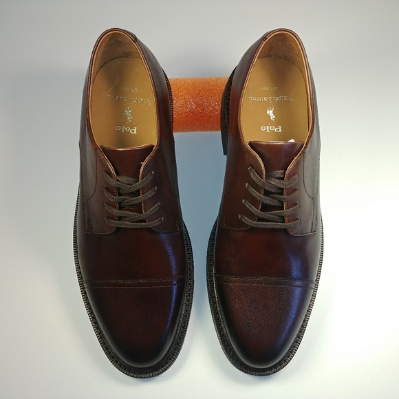 Polo Ralph Lauren Asher Cap Toe Leather 